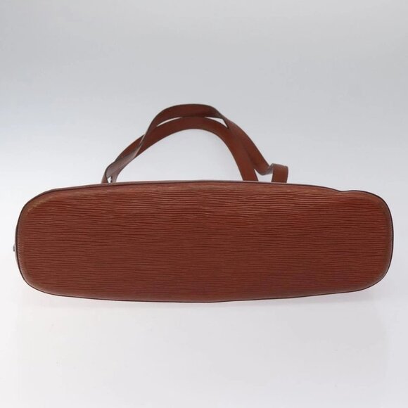 LOUIS VUITTON Epi Lussac Shoulder Bag Brown M52283 LV Auth 119810 - Picture 7 of 16